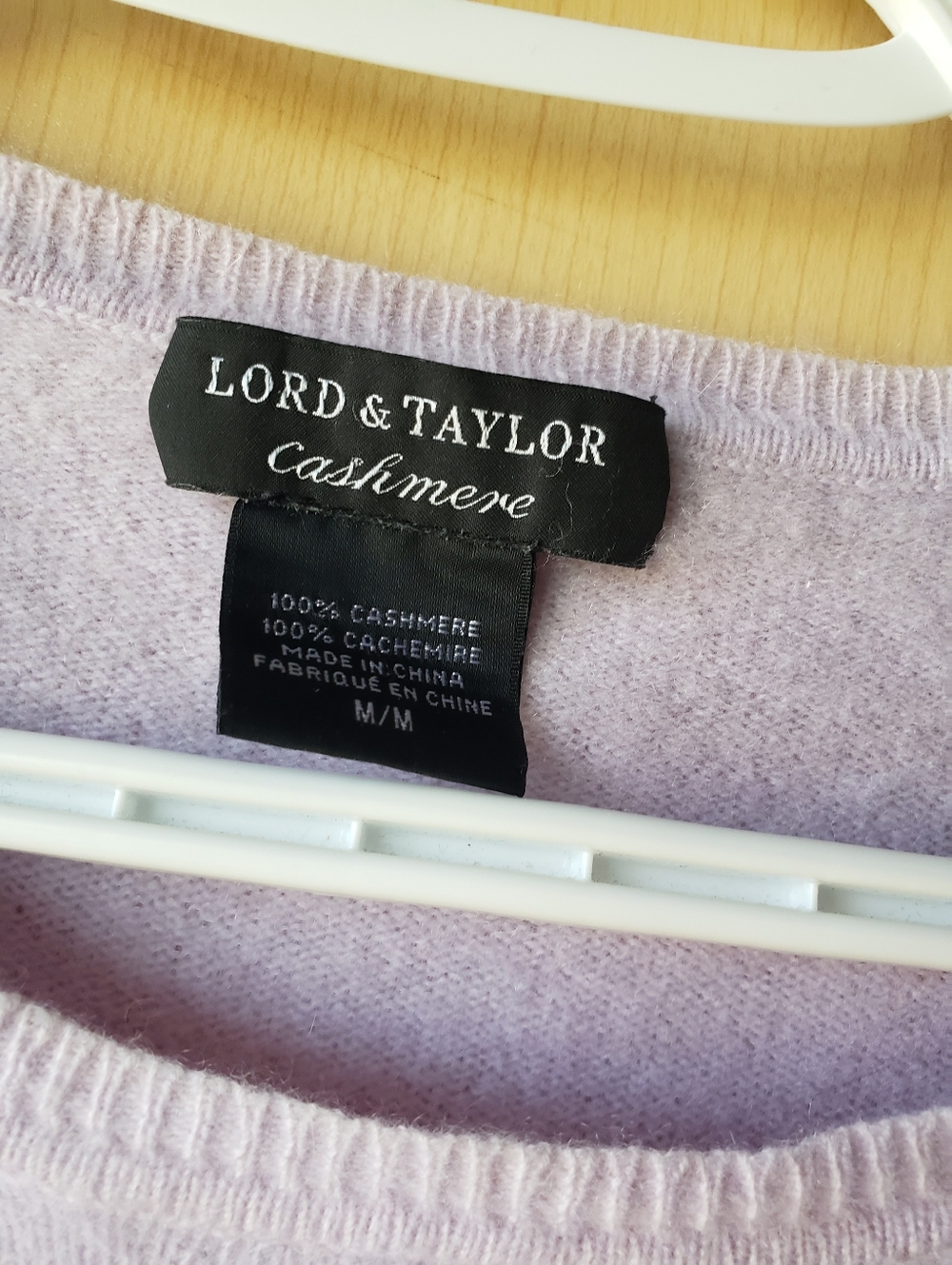 Lord & Taylor Lavender Crewneck Sweater - Women's - Picture 3 of 9